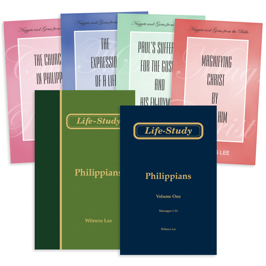 Life-study of Philippians booklets