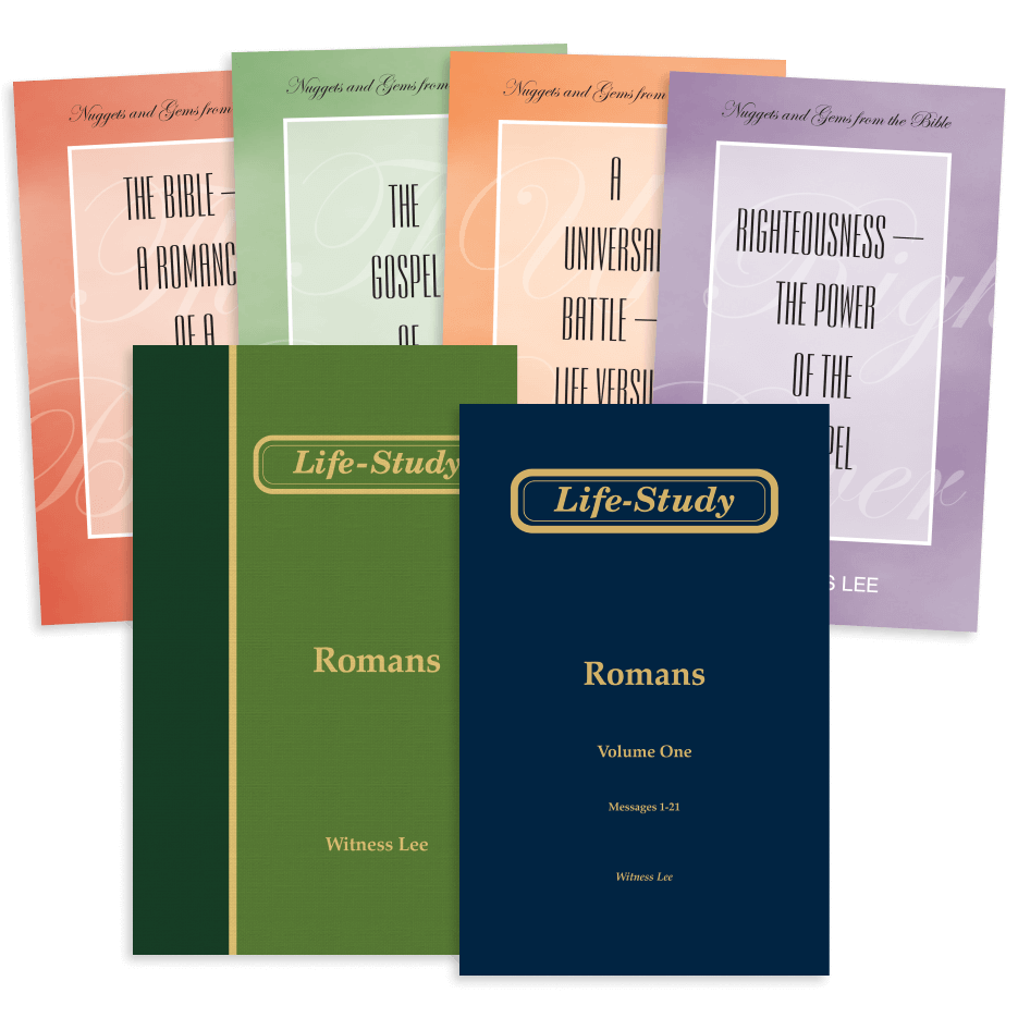 Life-study of Romans booklets