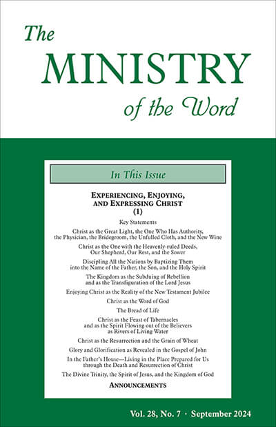 The Ministry of the Word