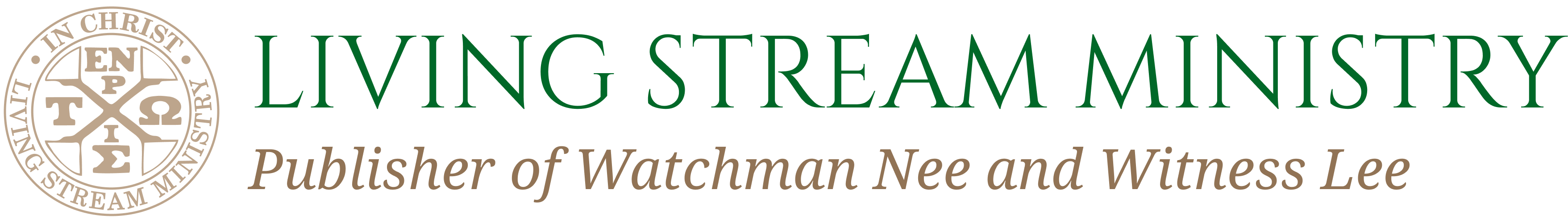 Living Stream Ministry - Publisher of Watchman Nee and Witness Lee